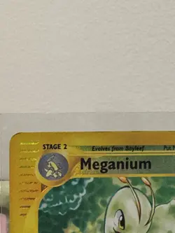 Pokemon TCG Meganium 54/165 Expedition Base Set Vintage Holo - Image 2