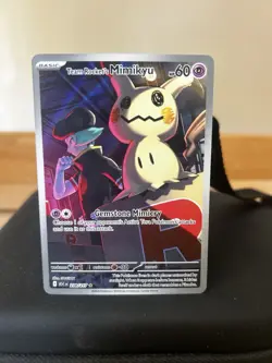 👻Pokemon Team Rocket's Mimikyu 238/217 ASC Rare Full Art English 2026 - Image 1