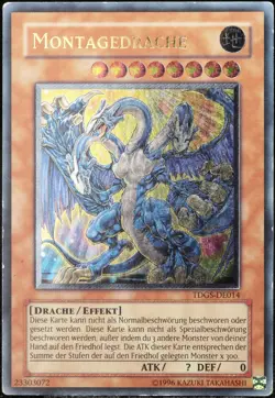 Yu-Gi-Oh! Montagedrache TDGS-DE014 Ultimate Rare [PL] | DE 2008 - Image 1