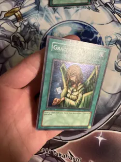 (22) Yu-Gi-Oh TCG Graceful Charity Pegasus SDP-040 1st Edition Super Rare LP - Image 4