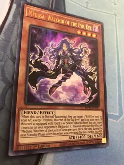 Yu-Gi-Oh! Medusa, Watcher of the Evil Eye MP20-EN233 1st Edition Ultra Rare NM - Image 3