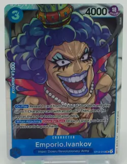 One Piece Starter Deck 12 Zoro and Sanji #ST12 Emporio.Ivankov - Image 3