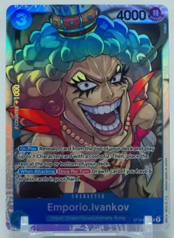 One Piece Starter Deck 12 Zoro and Sanji #ST12 Emporio.Ivankov - Image 5