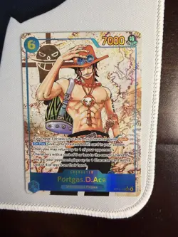 Portgas D Ace (Alt Art) Foil Parallel One Piece Carry On His Will OP13-119 SEC - Image 4