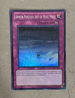 Yu-Gi-Oh! Armor Ninjitsu Art of Rust Mist ORCS-EN069 Unlimited Super Rare NM/LP - Image 1