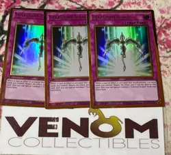 3x (M/NM) - Starlight Road - MGED-EN053 - Gold Rare - 1st Edition YuGiOh - Image 1