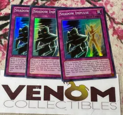 3x (M/NM) - Shadow Impulse - DRLG-EN032 - Super Rare - 1st Edition YuGiOh - Image 1