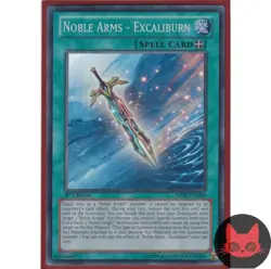 Yugioh Noble Arms - Excaliburn SHSP-EN088 Super Rare 1st Edition NM - Image 1