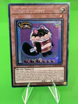 Yu-Gi-Oh Justice Hunters Cupsy☆Yummy Collectors Rare JUSH-EN016 NM!!! - Image 1
