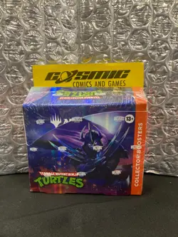 MAGIC THE GATHERING: TEENAGE MUTANT NINJA TURTLES COLLECTOR BOOSTER BOX- SEALED - Image 1