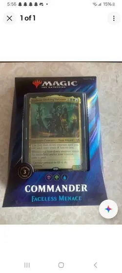 Magic: The Gathering Commander 2019 Faceless Menace Deck 630509892563 - Image 1
