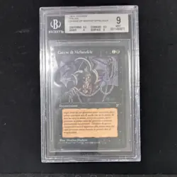 Magic: The Gathering Chains of Mephistopheles Legends 1994 Italian BGS 9 Black - Image 1