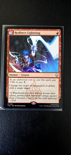 MTG: Avatar the Last Airbender TLA - 0151 - Redirect Lightning - NF - Image 1