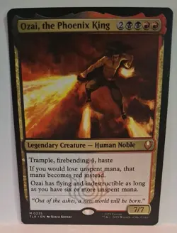 MTG Ozai, the Phoenix King x1 Avatar: TLA NM/PFresh! - Image 1