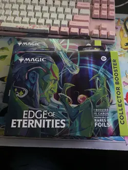 Magic The Gathering Edge Of Eternities Collector Booster Pack SET OF 2 - Image 1