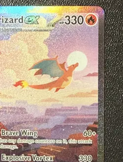Pokemon TCG Charizard ex SIR Grading Contender 199/165 Sv2a 151 Holo EX - Image 3