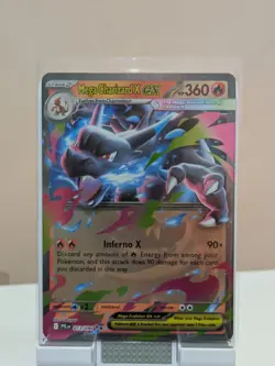 Mega Charizard X EX 013/094 Phantasmal Flames Pokemon Card TCG PFL Double Rare - Image 1