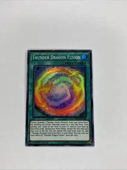 Yu Gi Oh Thunder Dragon Fusion (MP19-EN199) 1st edition (NM) - Image 1