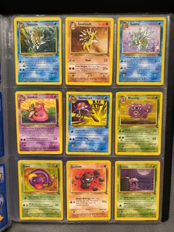 Fossil Set Complete Common and Uncommon Pokemon Cards Bundle 1999 WOTC Vintage - Image 3