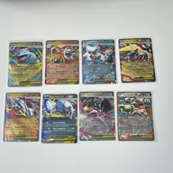 Pokemon TCG MEGN EN Holo EX Card Lot - Mega Venusaur, Camerupt, 8 Cards - Image 1