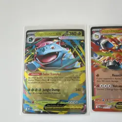 Pokemon TCG MEGN EN Holo EX Card Lot - Mega Venusaur, Camerupt, 8 Cards - Image 2