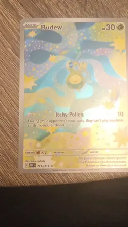 Pokemon Budew Rare Holo ASC 221/217 Basic Card 2026 English - Image 1