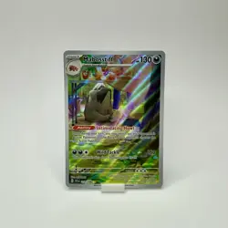 Mabosstiff 218/198 Illustration Rare Scarlet & Violet Pokemon Near Mint - Image 1