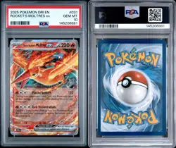 Pokemon TCG Destined Rivals Birds Trio PSA 10 Gem(Molt) PSA 9 (Zap) PSA 7 (Arti) - Image 3