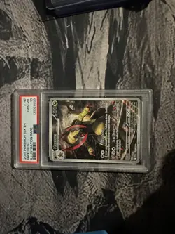 2025 POKEMON BLK EN-BLACK BOLT ILLUSTRATION RARE #147 HAXORUS PSA 10 - Image 1
