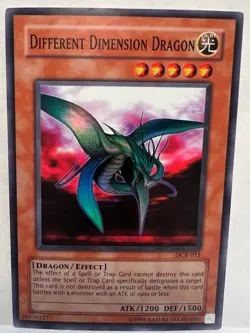 Yu-Gi-Oh! Different Dimension Dragon DR1-EN177 Unlimited Super Rare NM/LP - Image 1