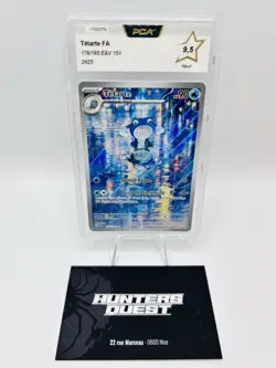 PCA 9,5 Carte Pokemon Tetarte 176/165 Ev3.5 Pokemon 151 FR - Image 1