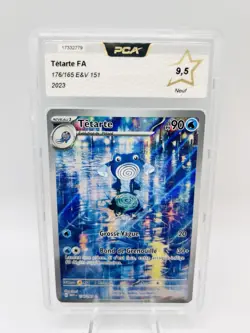 PCA 9,5 Carte Pokemon Tetarte 176/165 Ev3.5 Pokemon 151 FR - Image 2