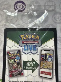 Pokemon TCG Vaporeon EX 023/131 Holo Prismatic Evolutions Stamped Promo SEALED - Image 5