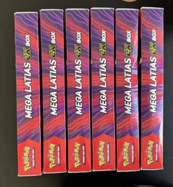 Pokemon Mega Latias EX Box (6 Boxes) Brand New Factory Sealed - Image 2