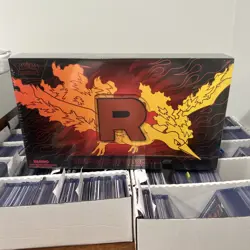 Pokemon TCG Team Rockets Moltres EX Ultra Premium Collection UPC Factory Sealed - Image 1