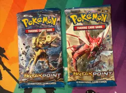 Lot of x2 Pokemon XY Breakpoint Booster Packs Sealed - Image 1
