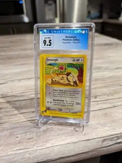 Pokemon CGC 9.5 Gem Mint TCG Smeargle 109/147 Aquapolis E Reader Series 2003 - Image 1
