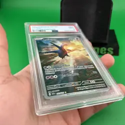 POKEMON 2024 SURGING SPARKS LATIOS ILLUSTRATION RARE 203 PSA 9 - Image 3