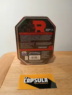 Pokemon Tcg Team Rocket Destined Rivals Tin - Spanish Nidoking New Sealed - Image 3