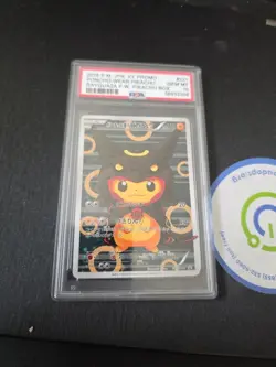 Replica Pokemon Poncho-Wearing Pikachu Rayquaza XY-P 231/XY-P Holo PSA 10 - Image 2