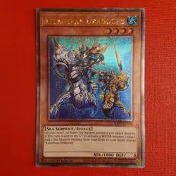 Yugioh Atlantean Dragoons RA03-EN006 1st Edition Quarter Century - Image 1