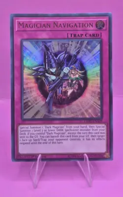 *** MAGICIAN NAVIGATION *** 1ST EDITION ULTRA RARE LEDD-ENA29 MINT/NM Yu-Gi-Oh! - Image 1