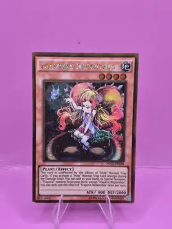 Yugioh: Traptrix Nepenthes - PGL2-EN038 - Gold Rare - Unlimited - LP - Image 1