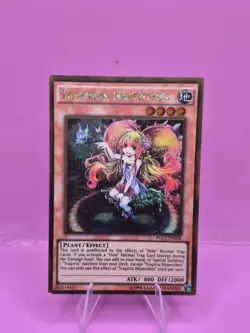 Yugioh: Traptrix Nepenthes - PGL2-EN038 - Gold Rare - Unlimited - LP - Image 3