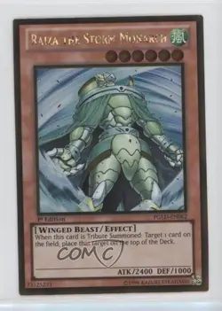 Raiza the Storm Monarch Unlimited YuGiOh Premium Gold #PGLD-EN062 - Image 1