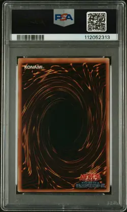 2004 YU-GI-OH! JPN STRUCTURE DECK: DRAGON'S ROAR RED-EYES DARKNESS DRAGON PSA 8 - Image 2