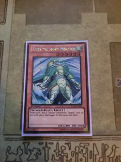 YUGIOH RAIZA THE STORM MONARCH PGLD-EN062 GOLD 1ST ED NM - Image 1