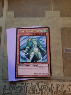 YUGIOH RAIZA THE STORM MONARCH PGLD-EN062 GOLD 1ST ED NM - Image 2