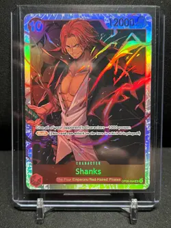 Shanks OP09-004 SR One Piece TCG Emperors in the New World NM English - Image 1
