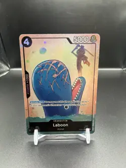 One piece Card CCG EB01-048 English SR Alt Art Laboon BANDAI - Image 1